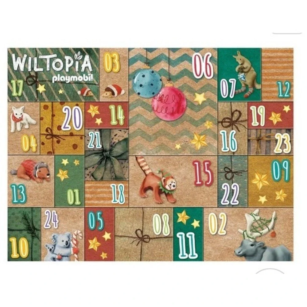 (b41/5)Playmobil 71006 Wiltopia DIY Advent Calendar : Animals Around the World